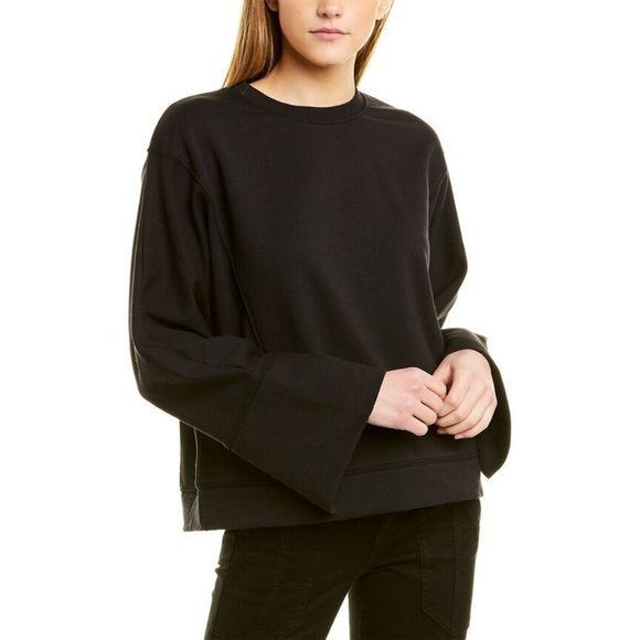 Joie Ashton Black Dolman Sleeves Sweatshirt Top M - Picture 2 of 7